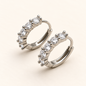 Argola de Moissanite Round 3.0mm