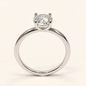Anel Moissanite Round 6.5mm
