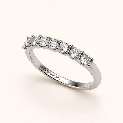 Anel Moissanite Round 2.5mm*8