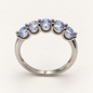 Anel Moissanite Round 4.0mm