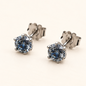 Brinco Moissanite Round 5.0mm