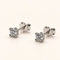 Brinco Moissanite Round 2.0mm