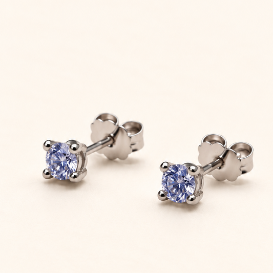 Brinco Moissanite Round 2.0mm